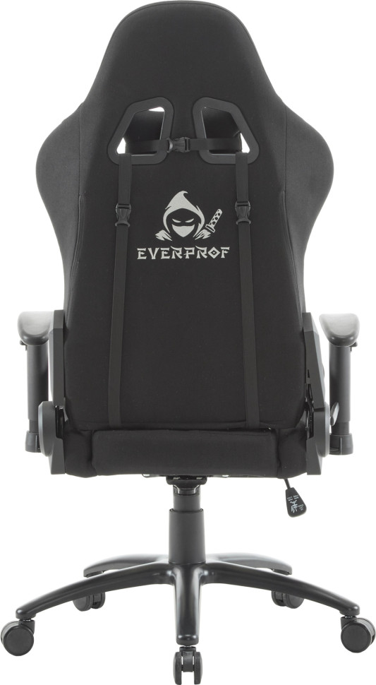 Геймерское кресло Everprof Ghost Ткань Черный