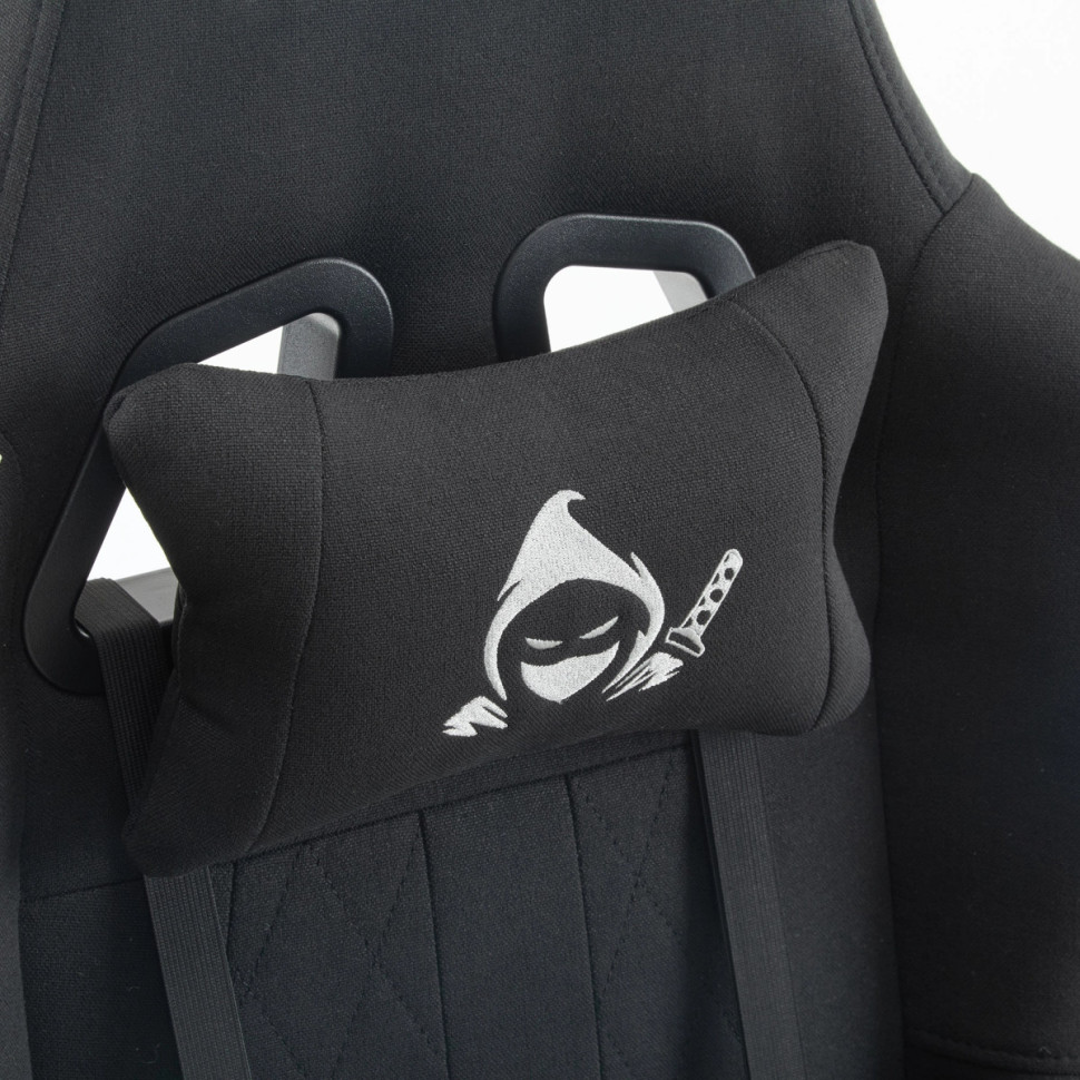 Геймерское кресло Everprof Ghost Ткань Черный