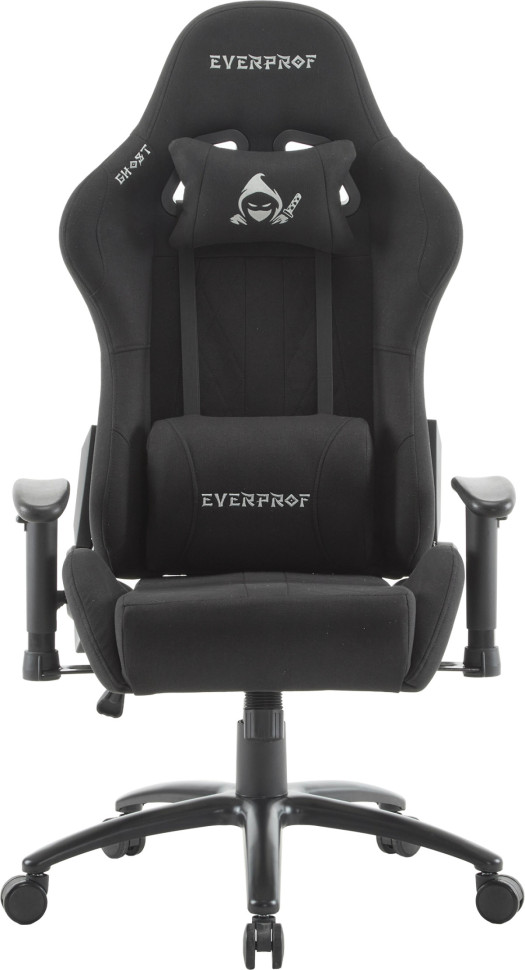Геймерское кресло Everprof Ghost Ткань Черный