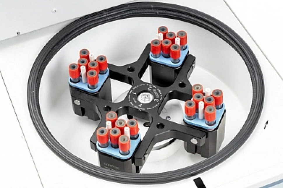 Центрифуга Liston C 2202 в комплекте с ротором S-4-100 и 1 комплектом (4шт) адаптеров на выбор