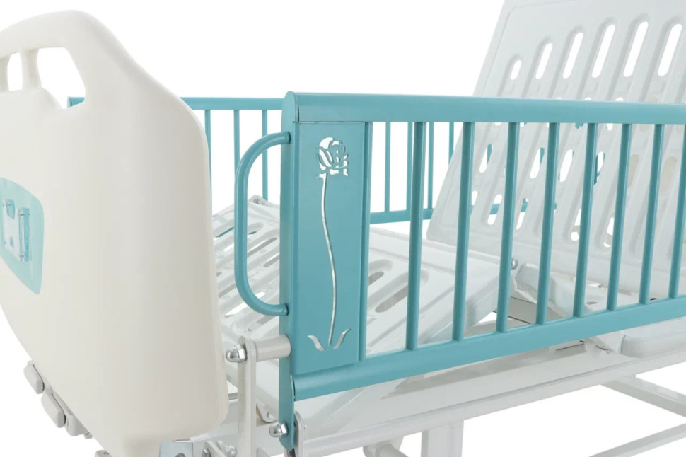 Кровать механическая подростковая MED-MOS DM-3434 (ABS зел., 4 секции, матрас, В)