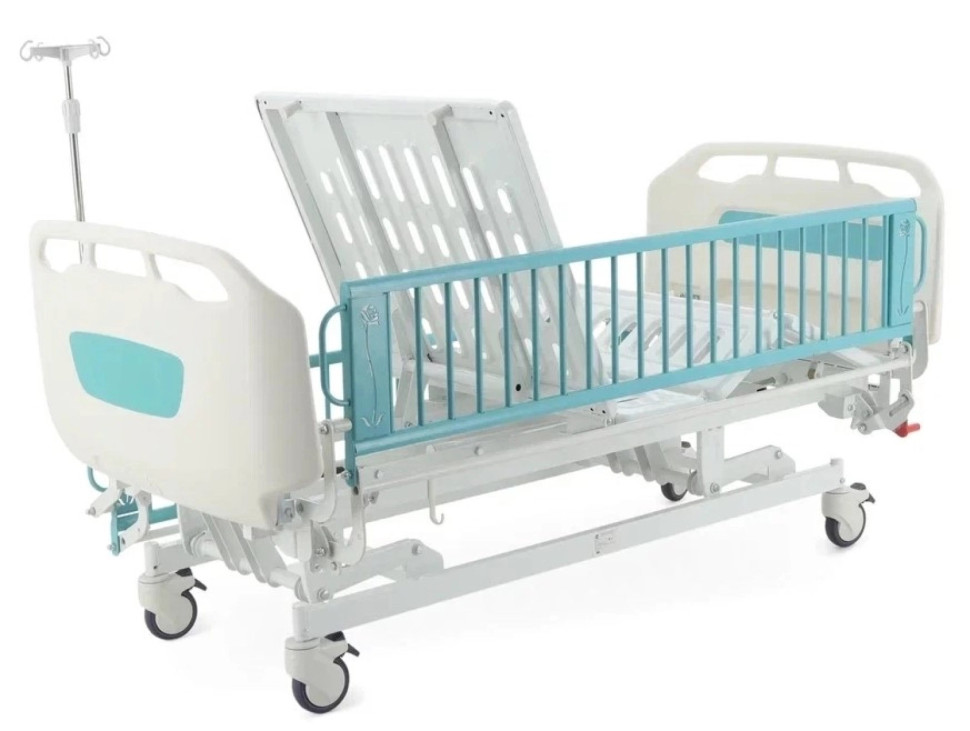 Кровать механическая подростковая MED-MOS DM-3434 (ABS зел., 4 секции, матрас, В)