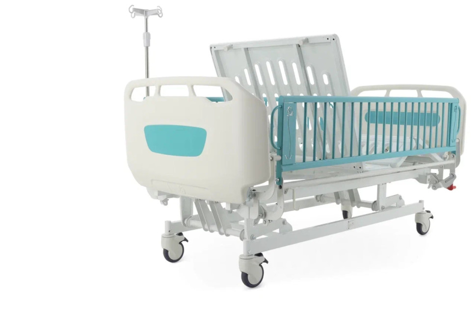 Кровать механическая подростковая MED-MOS DM-3434 (ABS зел., 4 секции, матрас, В)