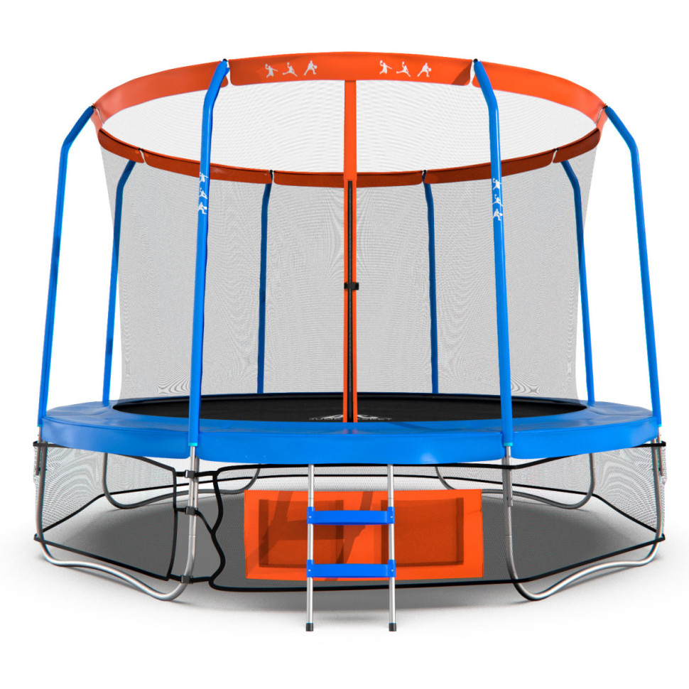 Батут DFC JUMP BASKET с сеткой 14FT-JBSK-B