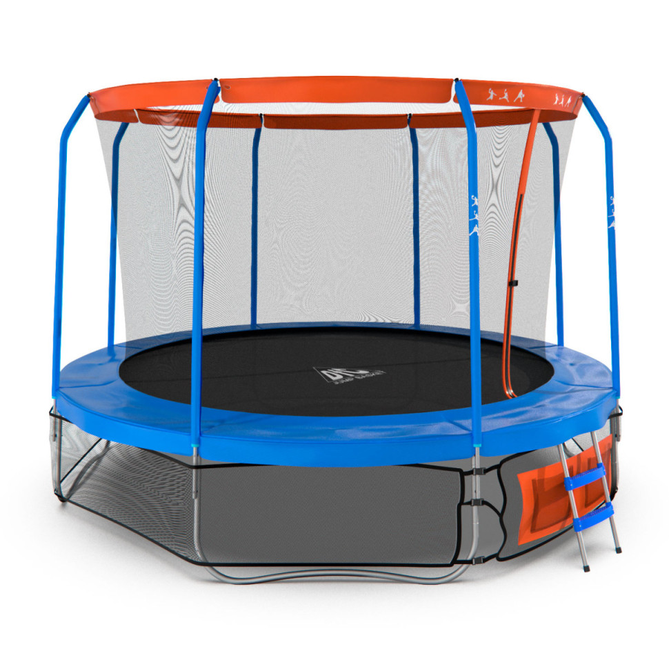 Батут DFC JUMP BASKET с сеткой 14FT-JBSK-B