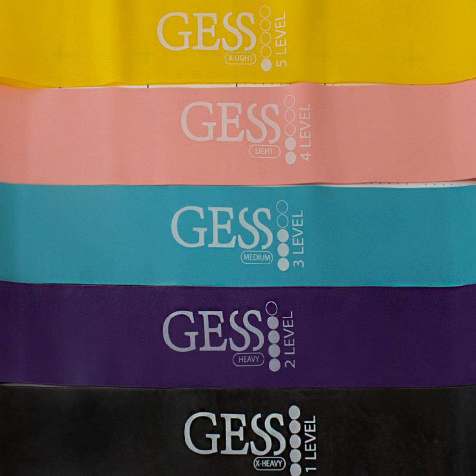 Набор фитнес-резинок Flex Set GESS-092