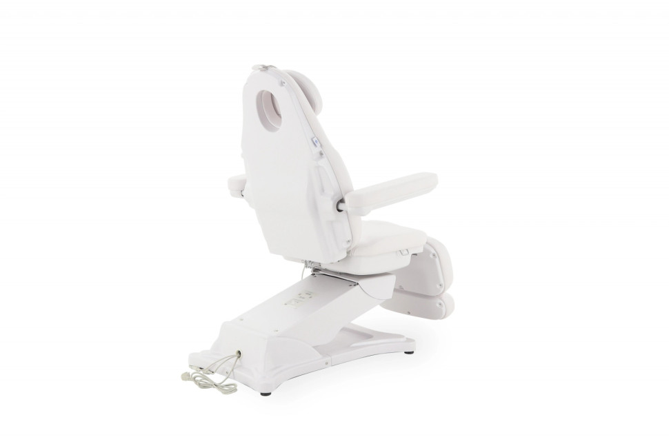 Косметологическое кресло электрическое 4 мотора Med-Mos ММКК-4 КО-184DP цвет белый