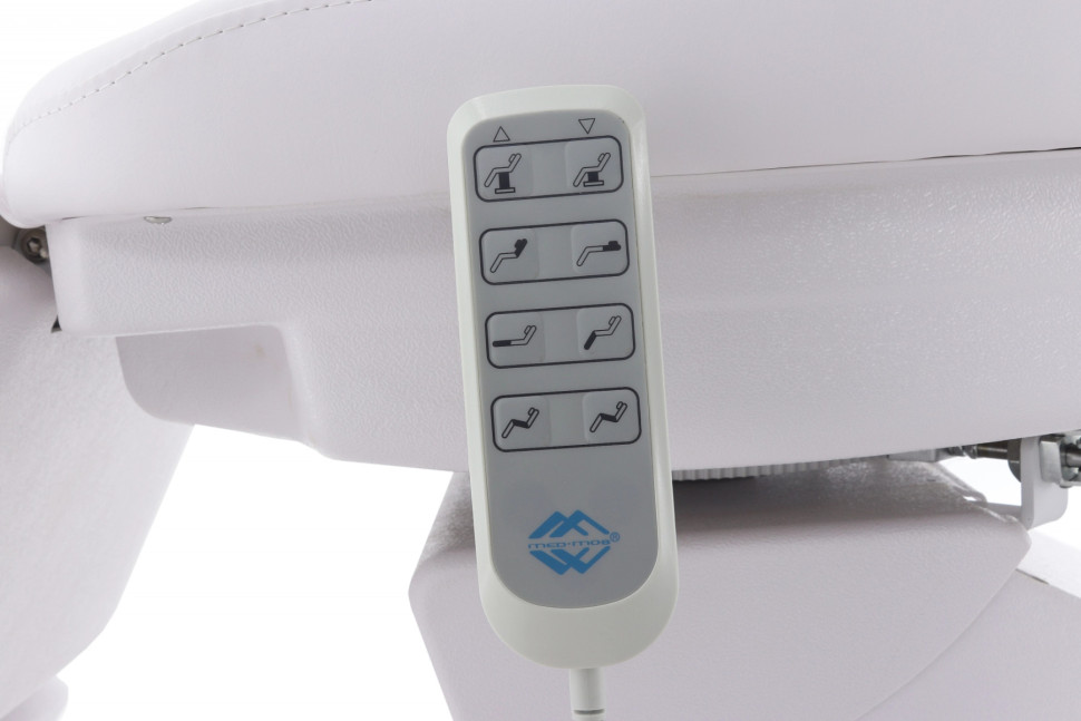 Косметологическое кресло электрическое 4 мотора Med-Mos ММКК-4 КО-184DP цвет белый