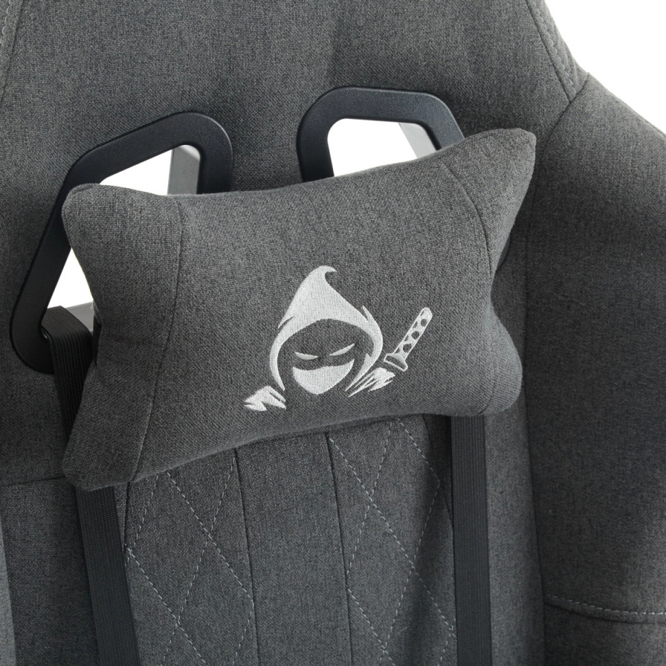 Геймерское кресло Everprof Ghost Ткань Серый