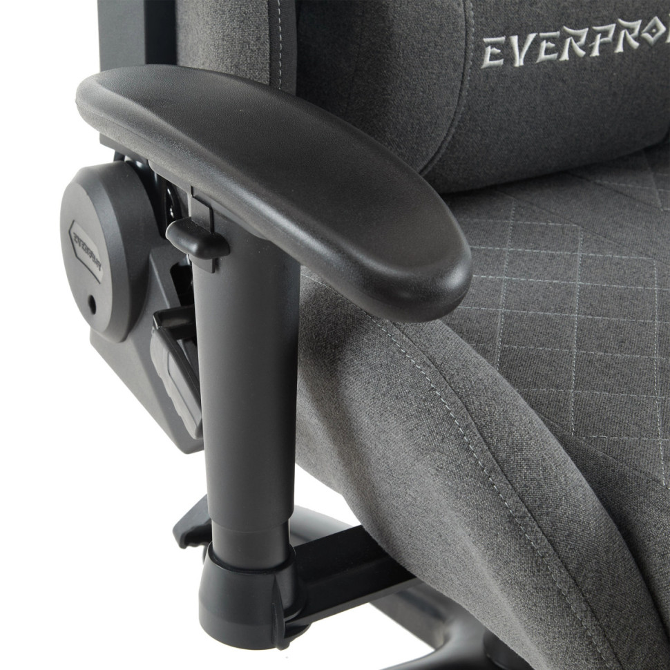 Геймерское кресло Everprof Ghost Ткань Серый