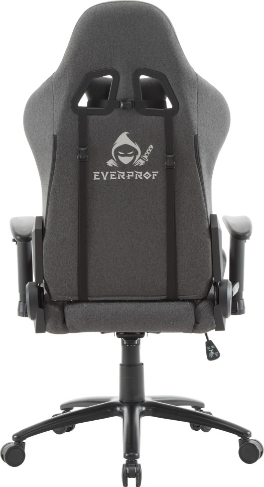 Геймерское кресло Everprof Ghost Ткань Серый