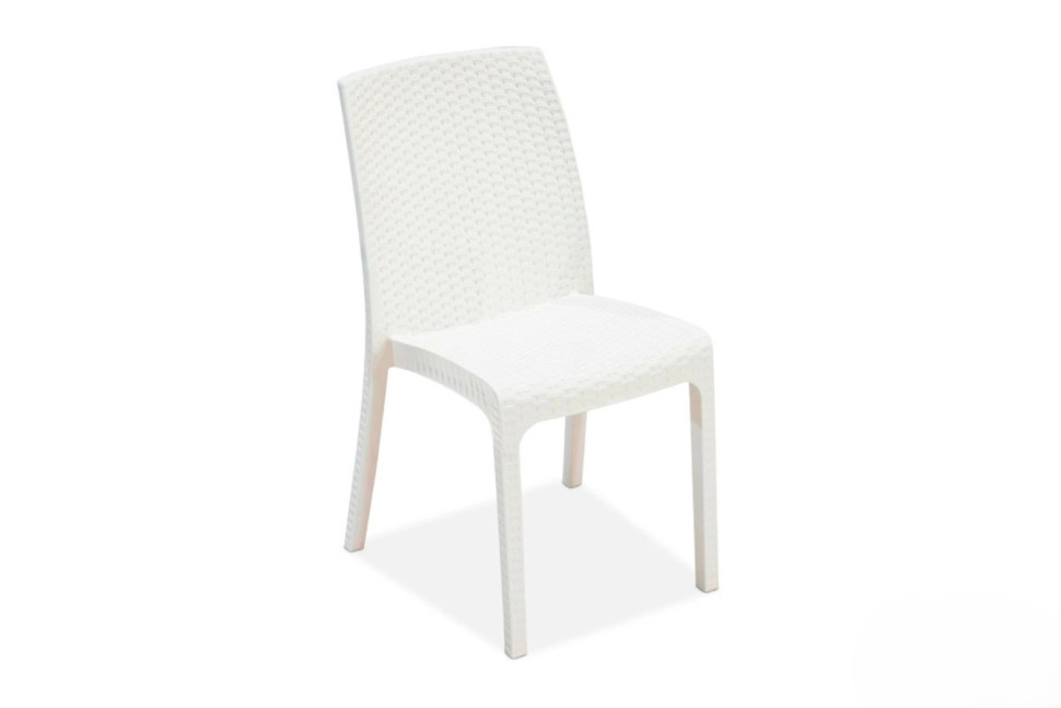 Стул B:rattan VIRGINIA без подлокотников, белый