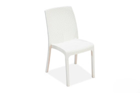 Стул B:rattan VIRGINIA без подлокотников, белый