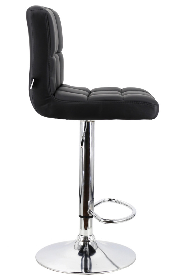Стул барный Everprof Asti Экокожа Черный