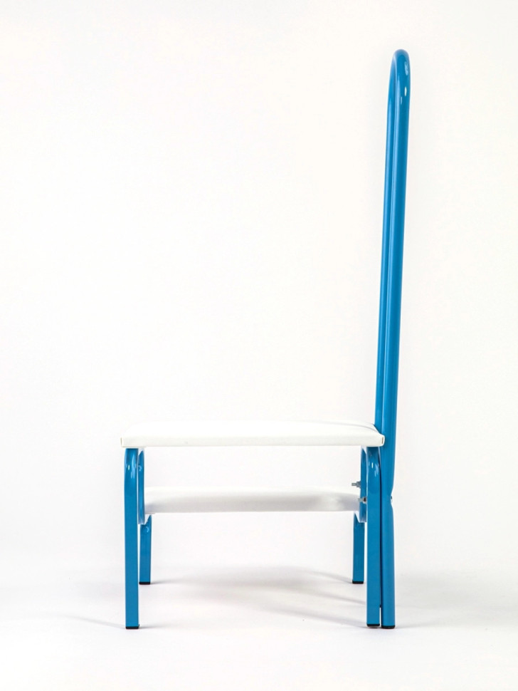 Ступени СТ-5 Belberg Blue с поручнем для ванной комнаты