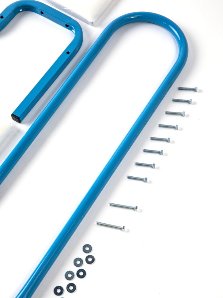 Ступени СТ-5 Belberg Blue с поручнем для ванной комнаты