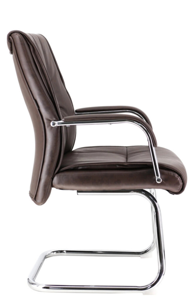 Кресло эргономичное мягкое Everprof Kent CF, Цвет: коричневый