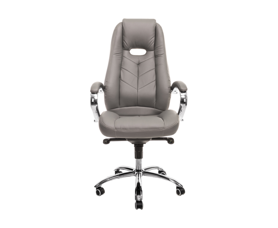 Кресло Everprof Drift M Экокожа Серый