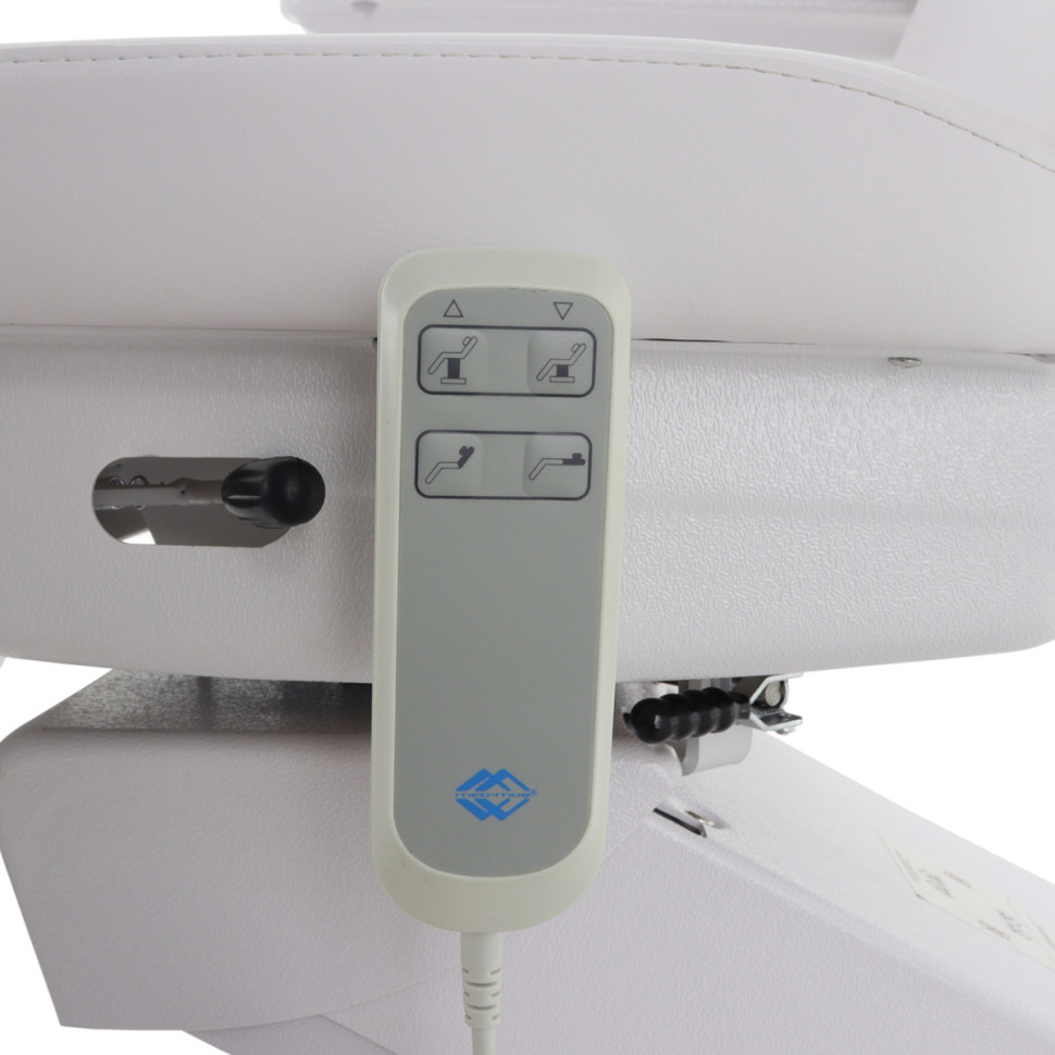 Педикюрное кресло электрическое 2 мотора Med-Mos ММКП-2 КО-190DP белый