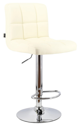 Стул барный Everprof Asti Экокожа Кремовый