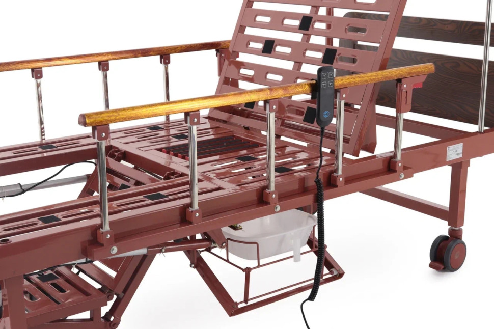 Кровать электрическая MMED-MOS YG-2 (ЛДСП кор, 6 секций, матрас, уголки, столик, ванночка, К, ТУ)