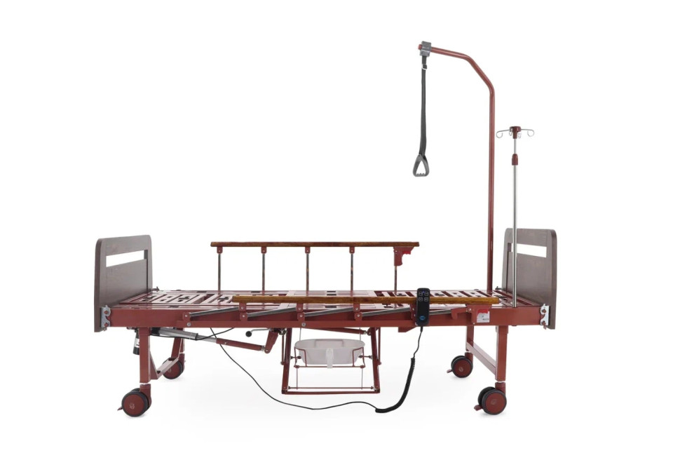 Кровать электрическая MMED-MOS YG-2 (ЛДСП кор, 6 секций, матрас, уголки, столик, ванночка, К, ТУ)