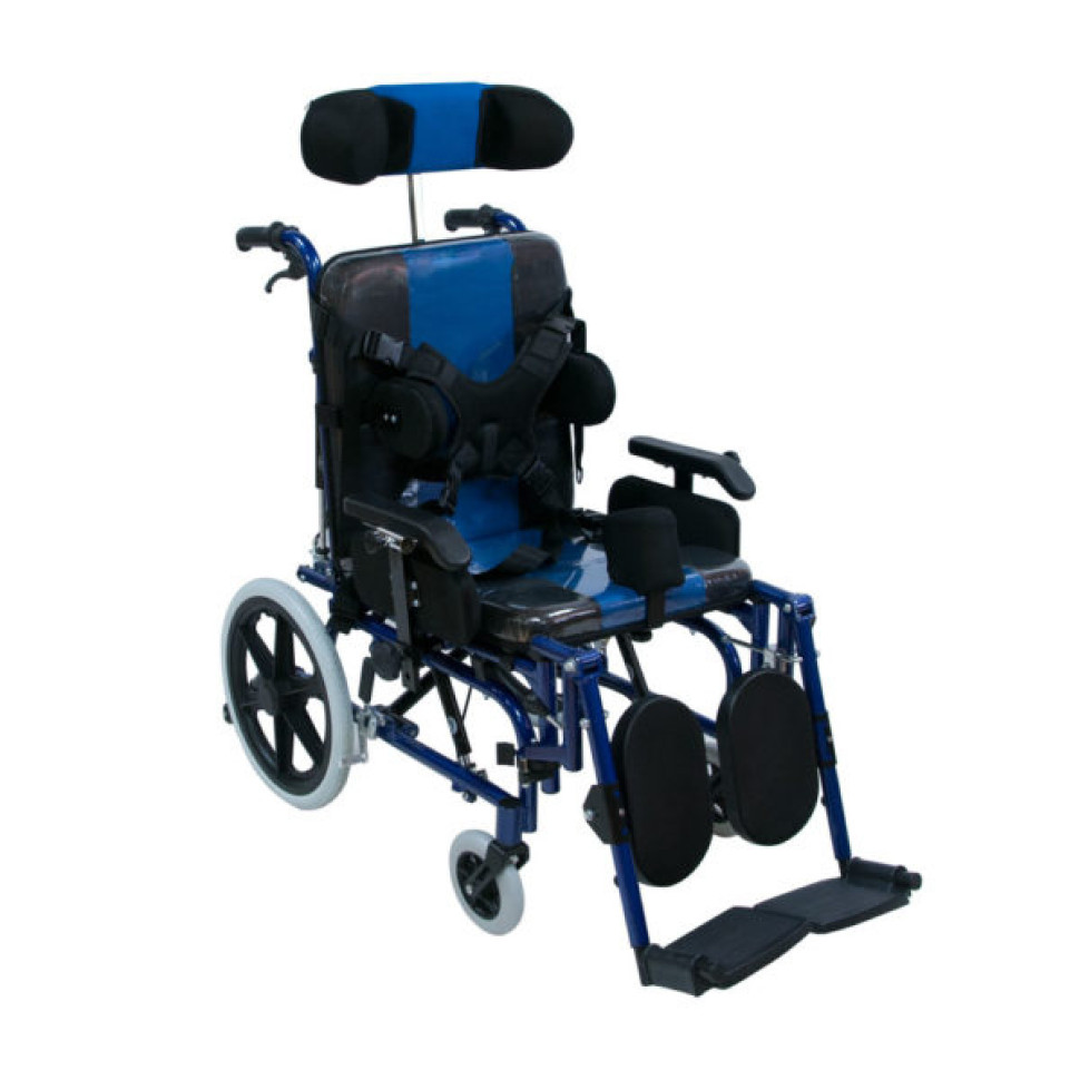 Кресло-коляска для детей с ДЦП FS958LBHP - M (ширина сид. 36 см)