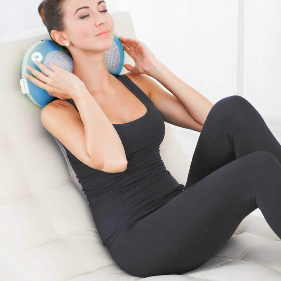 Массажная подушка Ergonova AppleMed (синяя)