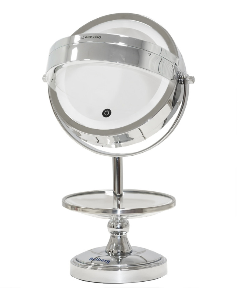 Зеркало косметическое с подсветкой Belberg BZ-01 (с 10-ти кратным увеличением)