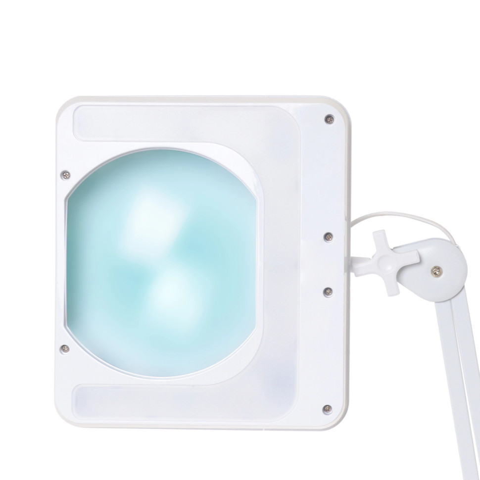 Лампа-лупа бестеневая MED-MOS 9002LED-FS (9008LED-D-189-Ш4) с напольным кронштейном