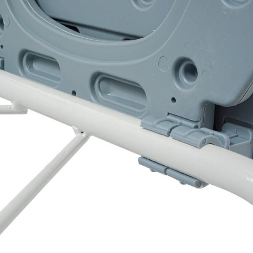 Кресло-туалет WC Econom с рег.выс., не складное