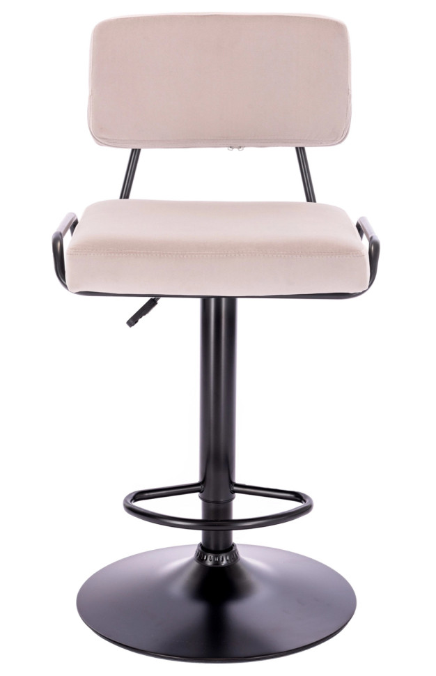 Стул барный Everprof Bit Ткань Серо-бежевый