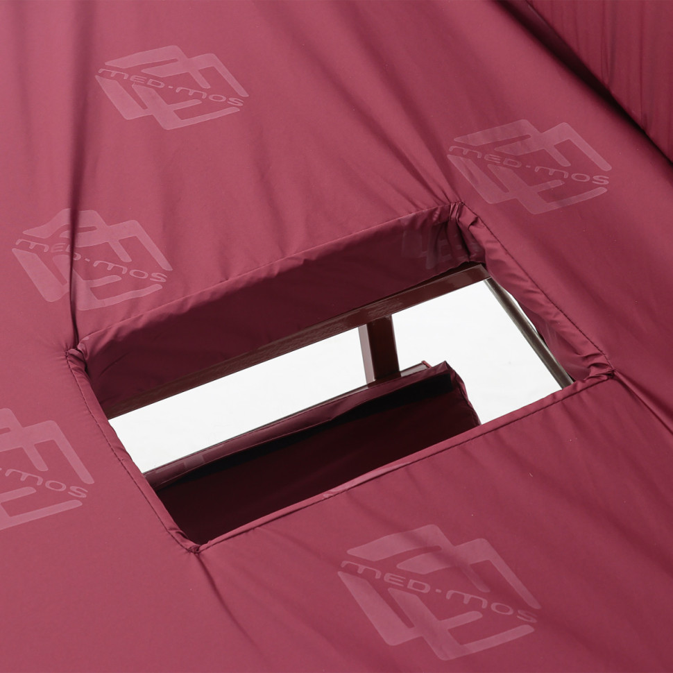 Кровать механическая MED-MOS YG-5 (ЛДСП венге, 13 секций, матрас, уголки, ТУ, столик, ванночка, БП, К)