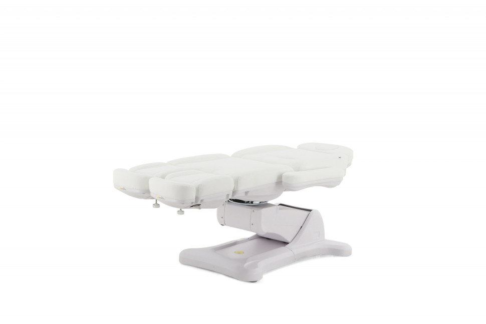 Педикюрное кресло электрическое MED-MOS ММКП-3 (КО-193Д) белый с ножной педалью