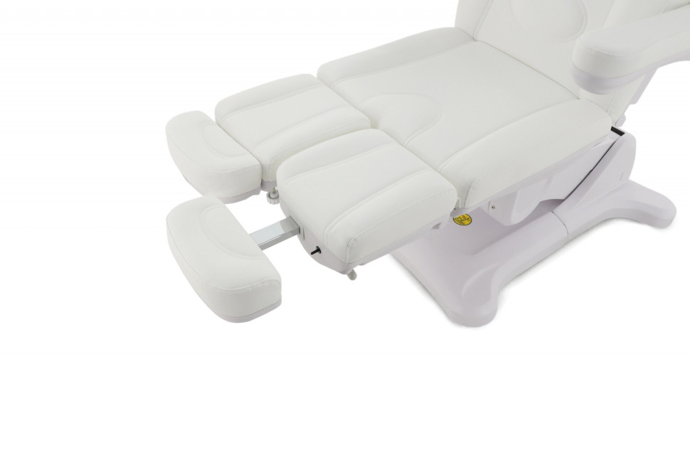 Педикюрное кресло электрическое MED-MOS ММКП-3 (КО-193Д) белый с ножной педалью