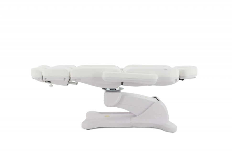 Педикюрное кресло электрическое MED-MOS ММКП-3 (КО-193Д) белый с ножной педалью