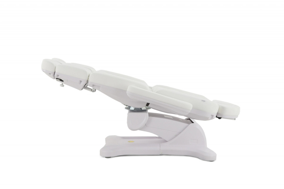 Педикюрное кресло электрическое MED-MOS ММКП-3 (КО-193Д) белый с ножной педалью