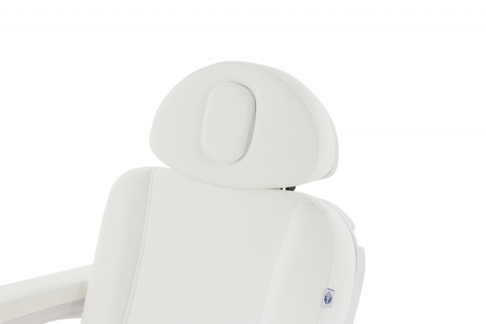 Педикюрное кресло электрическое MED-MOS ММКП-3 (КО-193Д) белый с ножной педалью