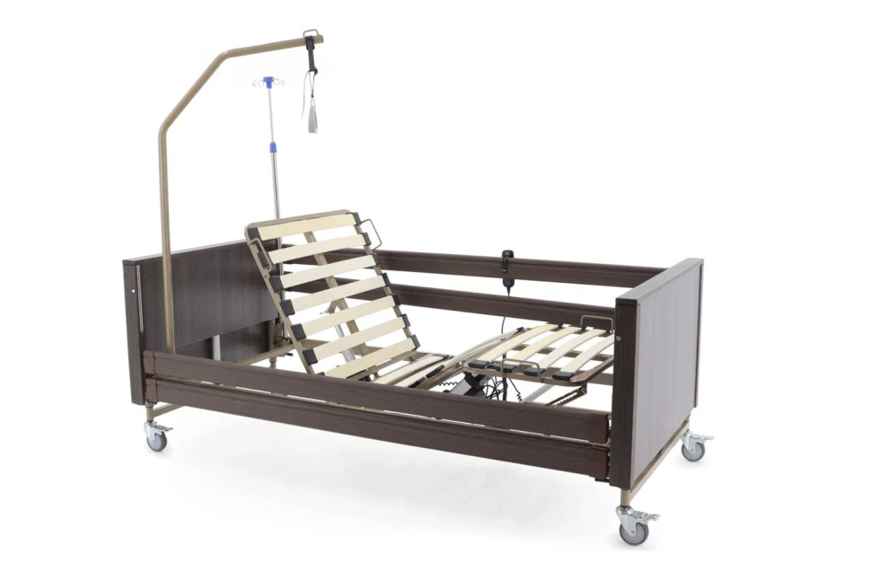 Кровать электрическая MED-MOS YG-1 (ЛДСП кор., 2В, 4 секции, матрас,Т/АТ, ДЛ)