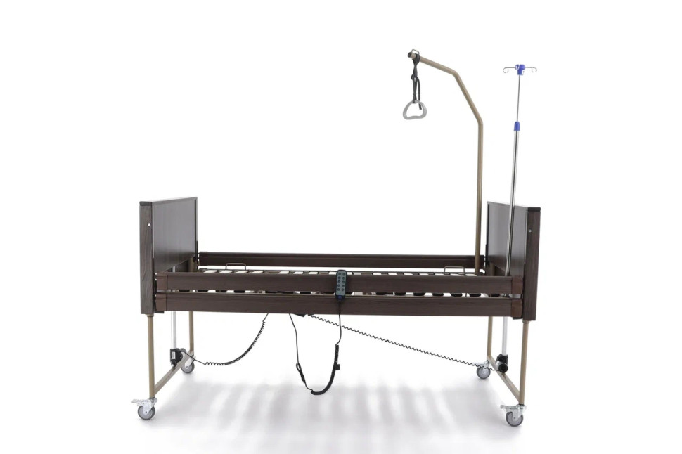 Кровать электрическая MED-MOS YG-1 (ЛДСП кор., 2В, 4 секции, матрас,Т/АТ, ДЛ)