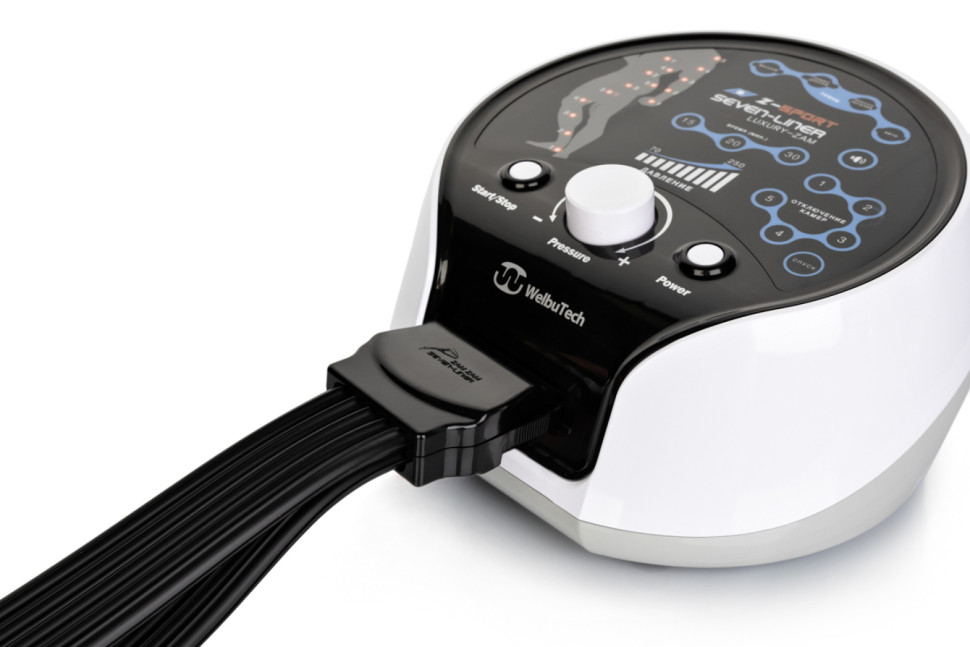 Аппарат прессотерапии Seven Liner ZAM-Luxury Z-Sport ПОЛНЫЙ, L (аппарат+ноги+рука+пояс)