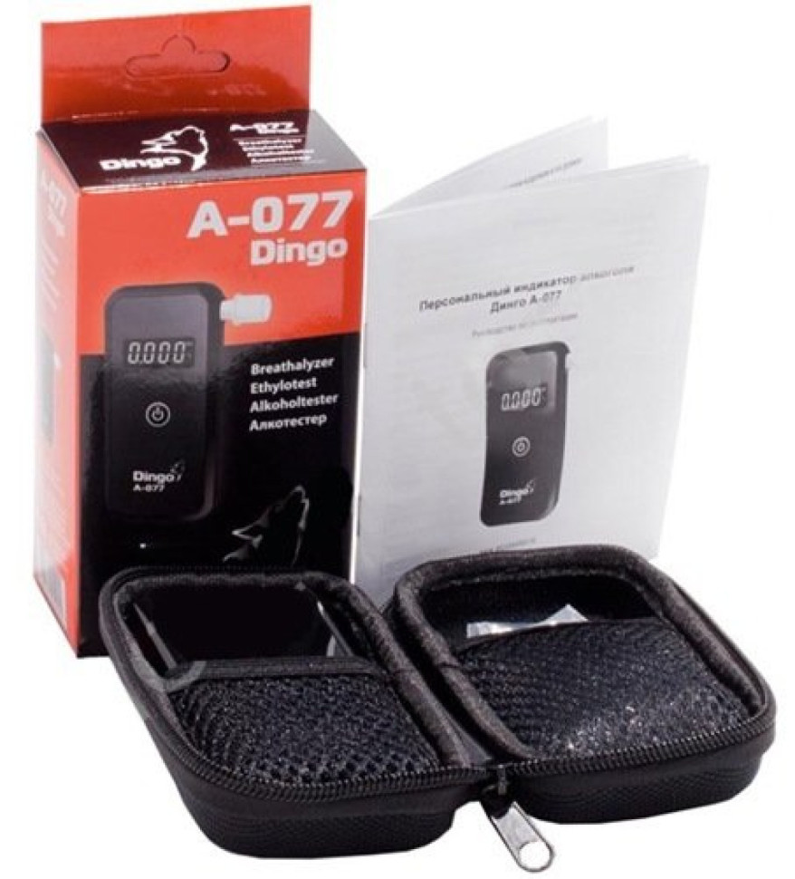 Алкотестер Динго А-077