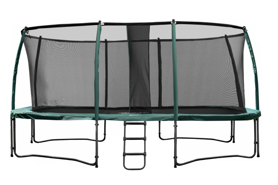 Батут KOGEE TRAMPS TOP Tramps 10'x17'(5.2x3.0м) прямоугольный с защитной сетью