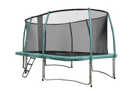 Батут KOGEE TRAMPS TOP Tramps 10'x17'(5.2x3.0м) прямоугольный с защитной сетью