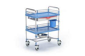 Столик-тележка инструментальный &quot;Медицинофф&quot; F-17(b)