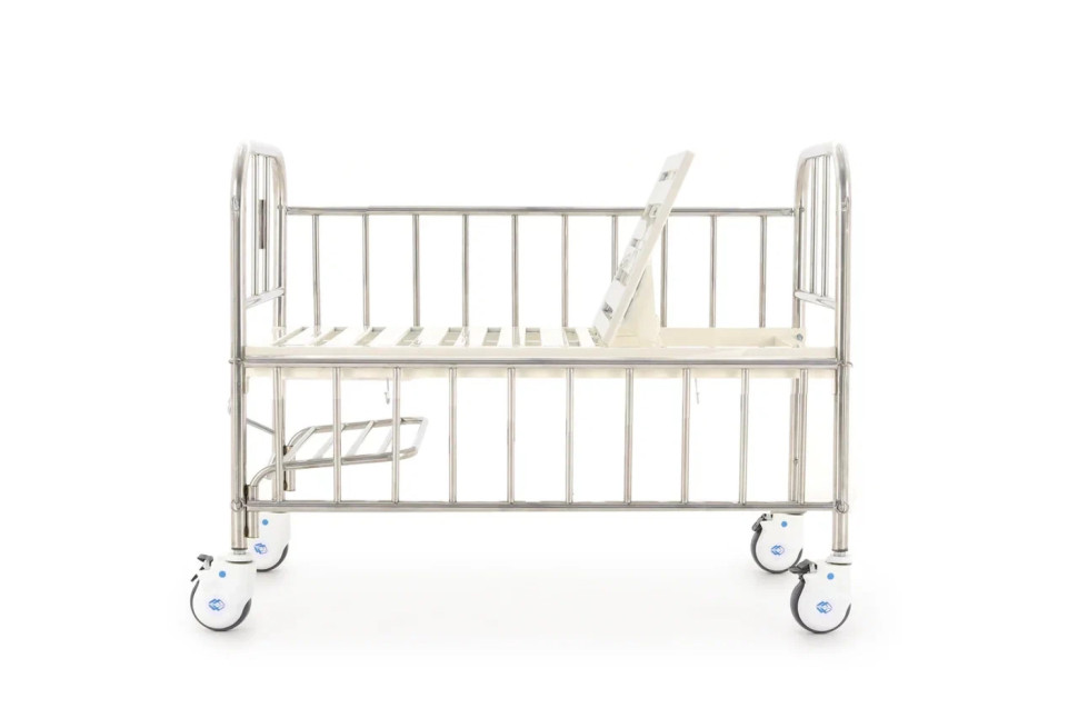 Кровать механическая Мед-Мос F-45 mini (ММ-1002Н-00/1004Н-00) детская с матрасом