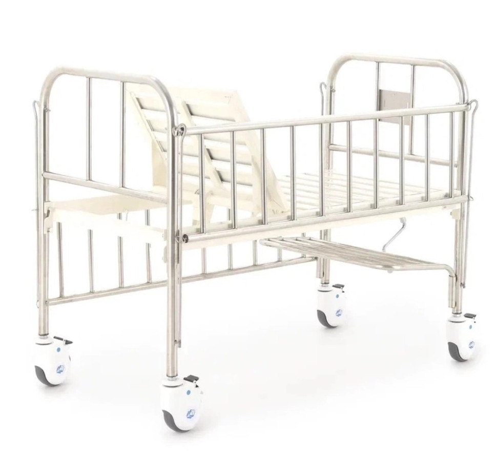 Кровать механическая Мед-Мос F-45 mini (ММ-1002Н-00/1004Н-00) детская с матрасом