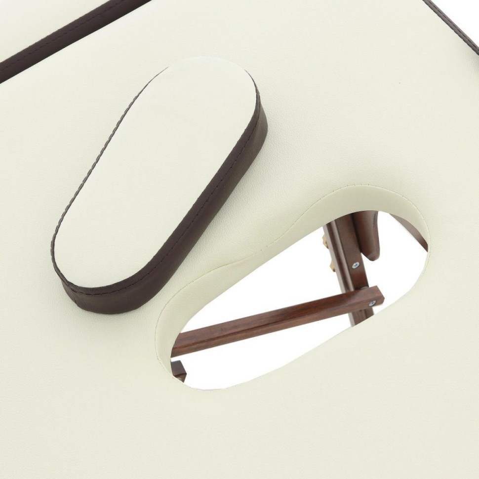 Стол массажный переносной на дерев. раме JF-AY01 (2-крем/крас)