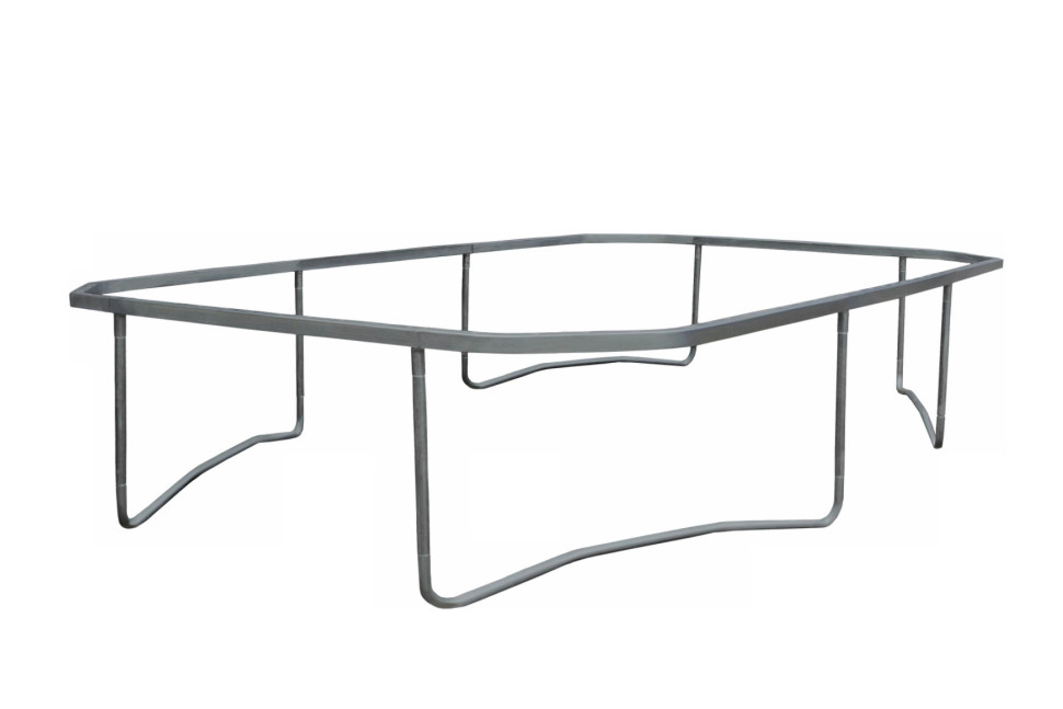 Батут KOGEE TRAMPS TOP Tramps 10'x14'(4.3x3.0м) прямоугольный с защитной сетью