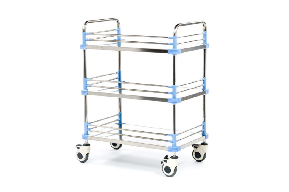 Столик-тележка инструментальный "Медицинофф" F-17(i)